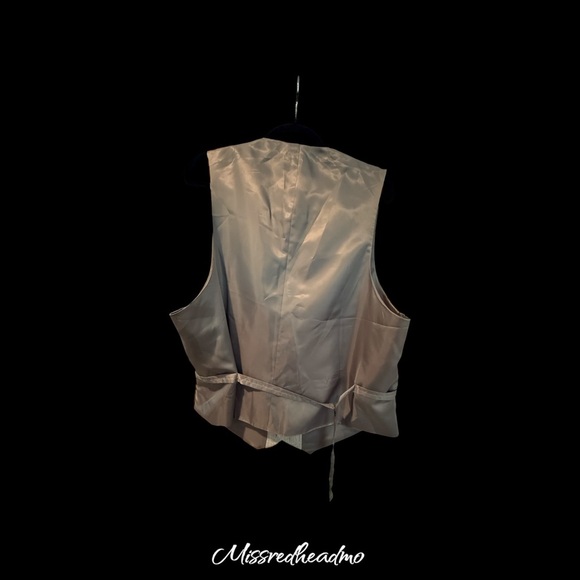 Men's Kenneth Cole Gray Vest - Picture 3 of 5